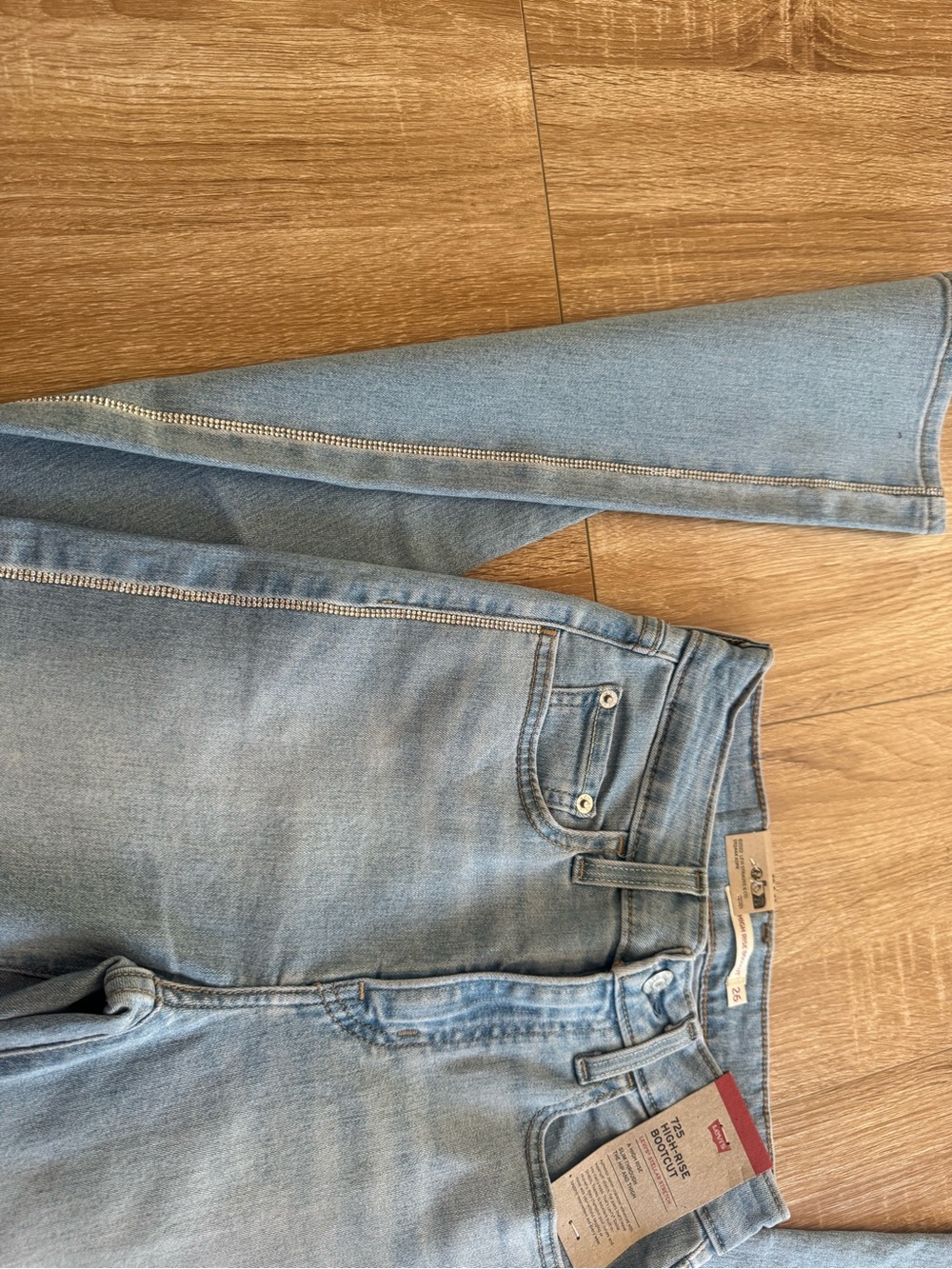 725 High rise Bootcut jeans size 26x32